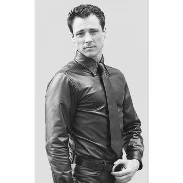 Leather Dress Shirt 