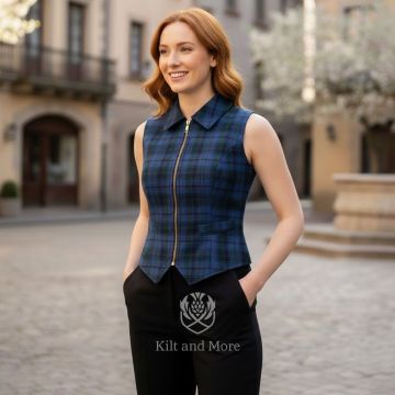 Leith District Tartan Vest