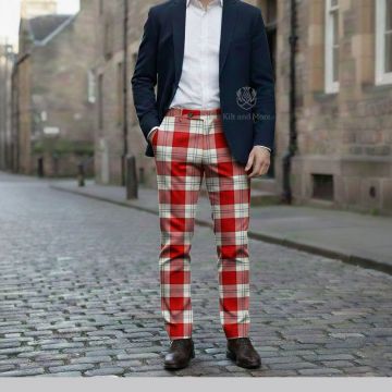 Lennox Dress Red Tartan Trews