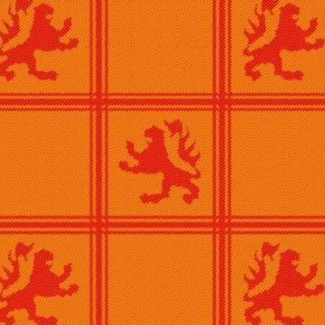 Lion Rampant Gold Small Set Tartan kilt