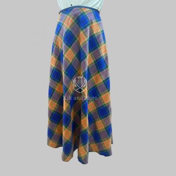 County Longford Tartan Skirt For Women