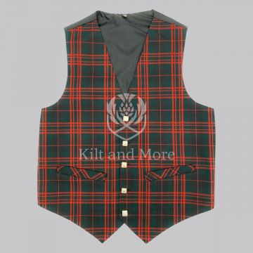 MacDonald Modern Tartan Vest