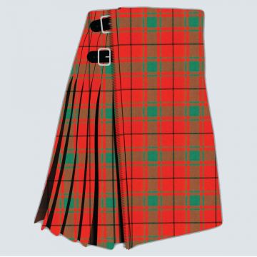 MacDonald OF The Isles Red Ancient Tartan Kilt
