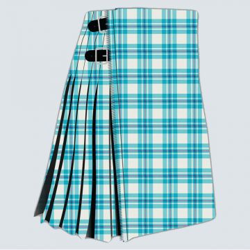 MacGregor Dress Turquoise Tartan Kilt