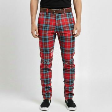 Hand Made MacTavish Tartan Trews For Men