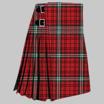 Morrison Red Modern Tartan Kilt