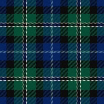 New York Fire Dept Pipe Band Tartan Kilt