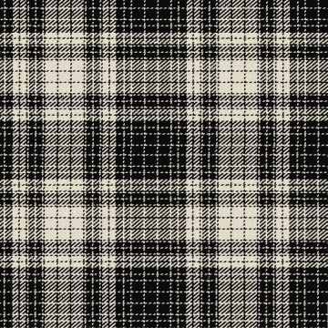 Ogilvie Black & White Tartan Kilt