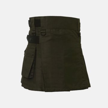 Olive Green Utility Kilt 