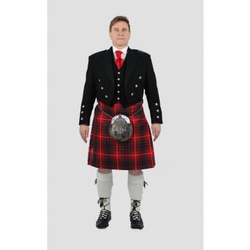 Fraser Red Modren Prince Charlie Kilt Outfit