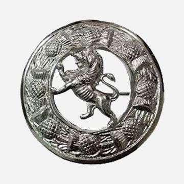 Rampant Lion Kilt Brooch