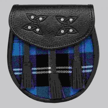 Semi Dress Ross Ramsay Blue Tartan Sporran