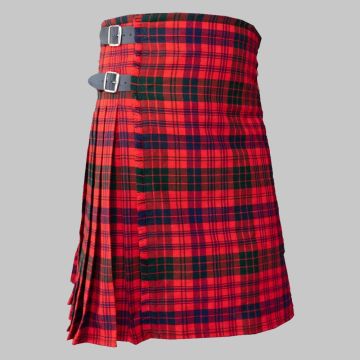 Red Rose Modern Tartan Kilt