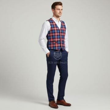 United States St. Andrews Tartan Vest