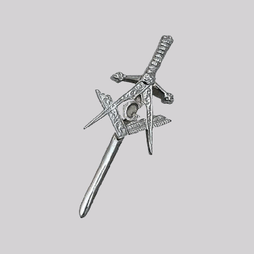 Scottish Highland Masonic Kilt Pin