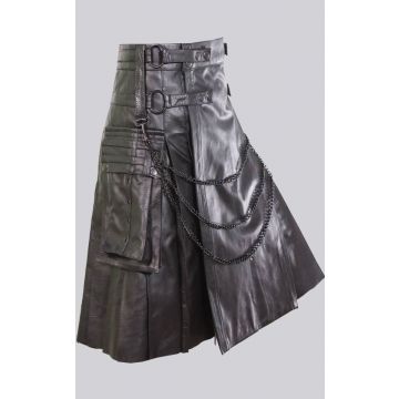 Scottish Pride Leather Kilt