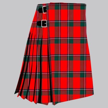 Sinclair Red Modern Tartan Kilt