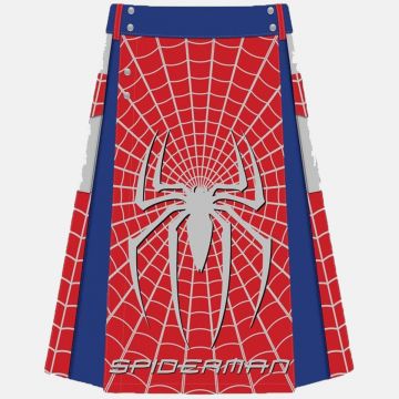 Spiderman Kilt for men