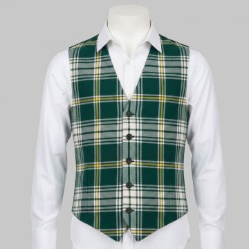 St Patrick Irish Tartan Waistcoat