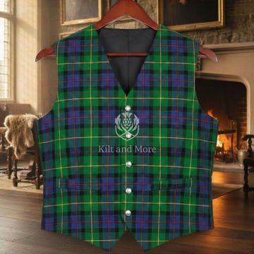 5 Button Steven Tait   Tartan Vest