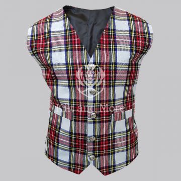 Stewart Dress Tartan Vest