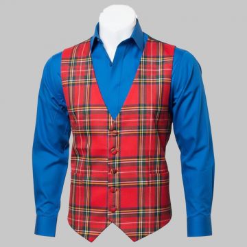 Tartan Waistcoat Royal Stewart 