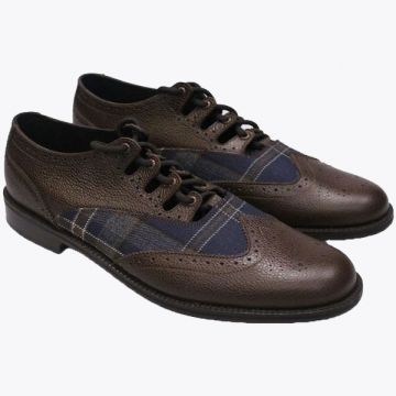 TARTAN GHILLIE BROGUES