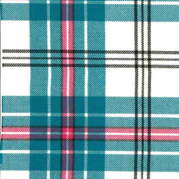 Thistle Aqua Tartan kilt