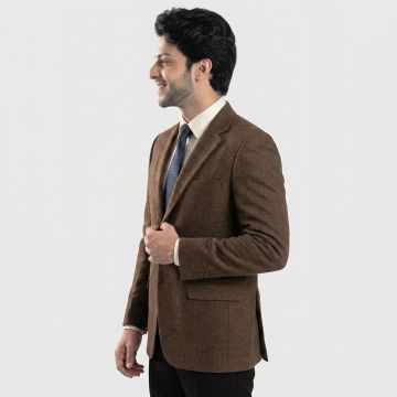 Brown Country Heritage Tweed Blazer