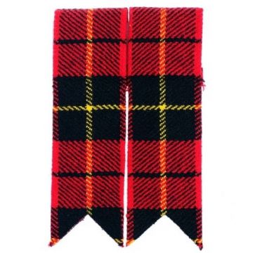 Wallace Scottish Traditional Flashes Tartan Kilt Flashes