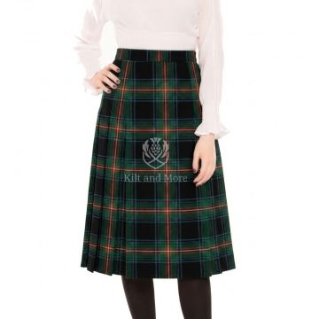 Watt Ancient Tartan long Skirt For Women