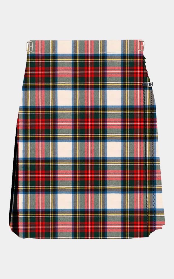 knee length dresses for ladies Holly Navy Smocked Tartan Dress – Bea Colette main image 1