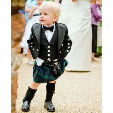 Black Watch Baby Kilt Outfit