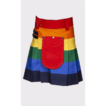 LGB  Prider Rainbow kilt 
