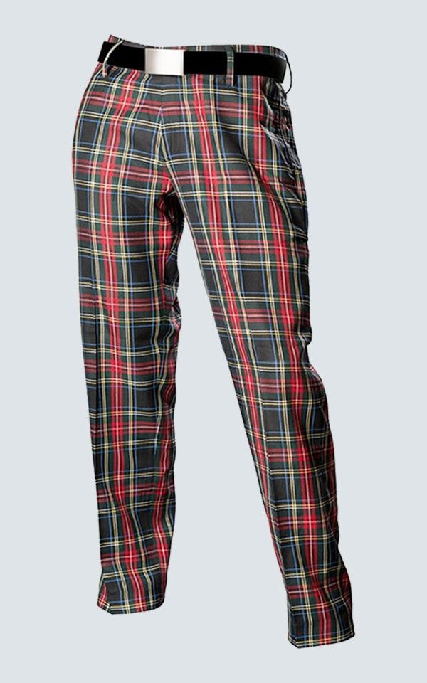 Lauren Ralph Lauren Mens ClassicFit NavyGreen Tartan Plaid Flannel Dress  Pants  Macys
