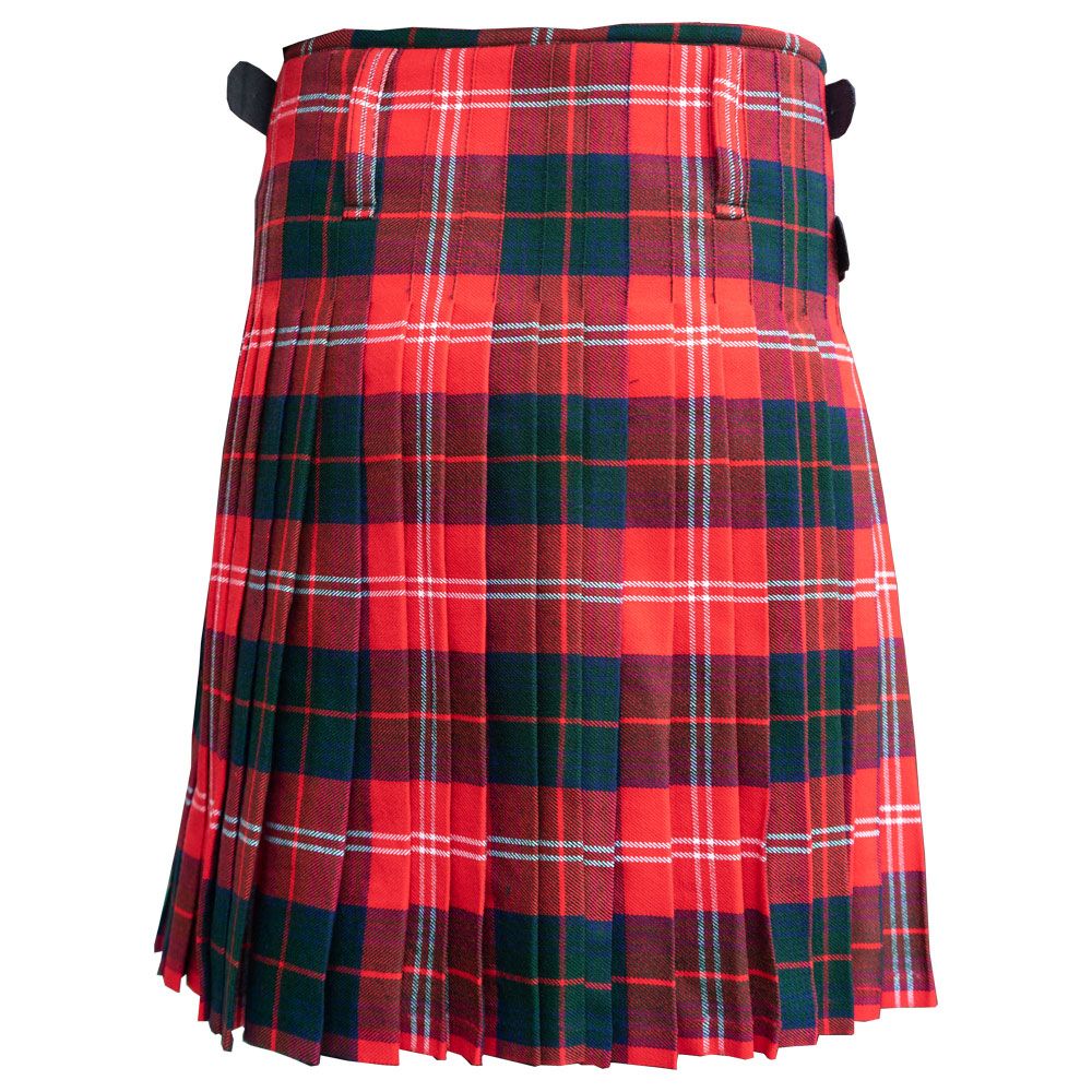 Chisholm Red Modern Tartan Kilt | Kilt And More